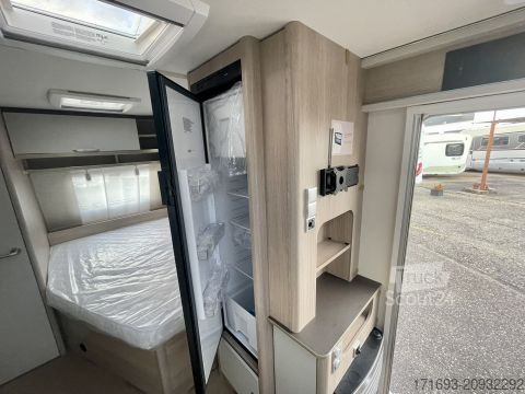 Wohnwagen Bürstner Premio 455 TS MESSE ANGEBOTE ON TOP