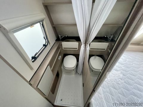 Wohnwagen Bürstner Premio 455 TS MESSE ANGEBOTE ON TOP