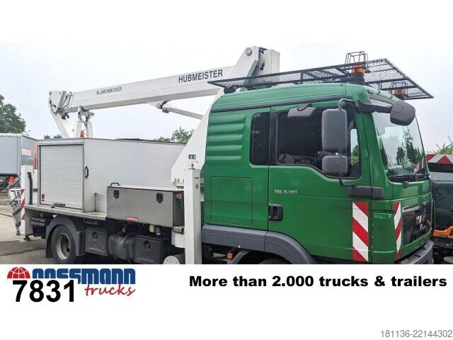 Furgon personalizat MAN TGL 8.180 4X2 BB, EEV, Blumenbecker
