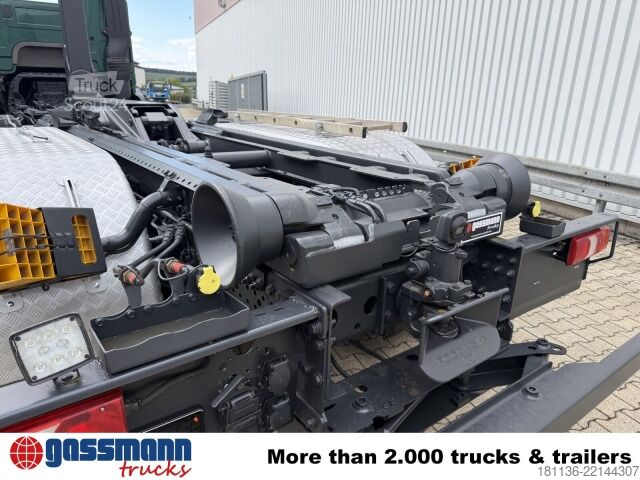 Kampós konténerszállító teherautó Mercedes-Benz Arocs 2653 LK 6x4 Kli-Ret Meiller Abrollkipper RS