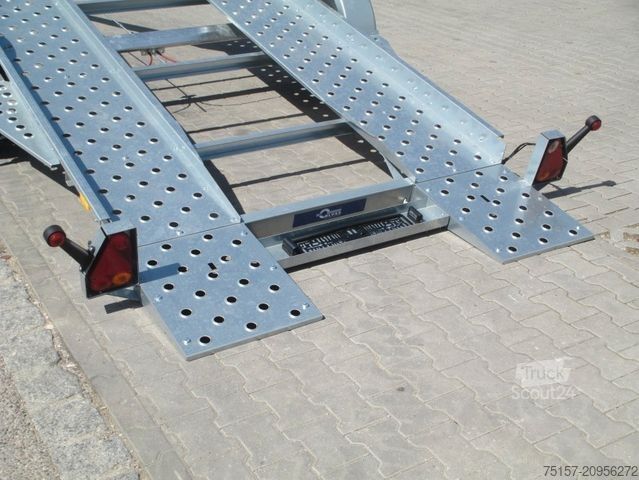 Biltransporttrailer BLYSS Daytona Autotransporter 360x180x11cm 1500kgGG