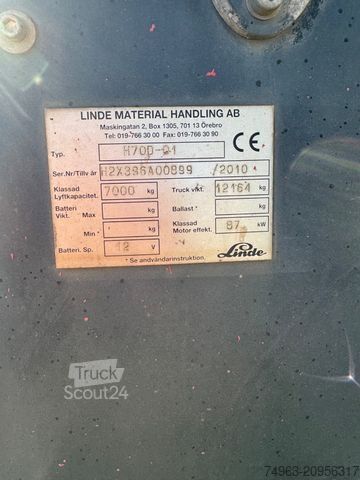 Stivuitor frontal LINDE H70 D 01