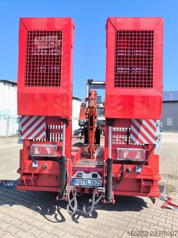 Машина за товарене с ниска платформа Vertra 4-Achser 81 cm verlängerbar verbreiterbar Lenk+...