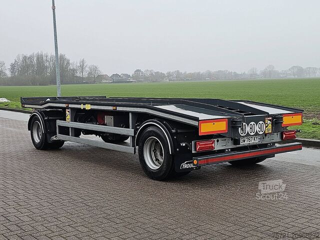 Trasporto di container TROUILLET SLIDER container ahw 20 ton