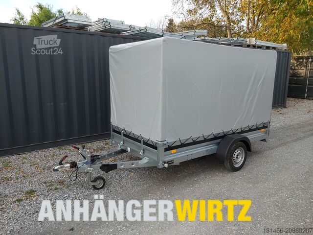 Remorque à voiture Martz großer Planenanhänger 300x150x170cm 1,3t