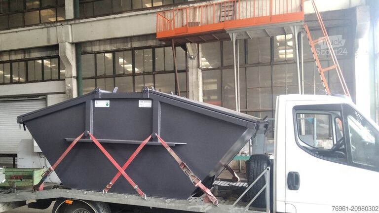 скип контейнер 7SD  Absetzcontainer 7m3 mit Deckel