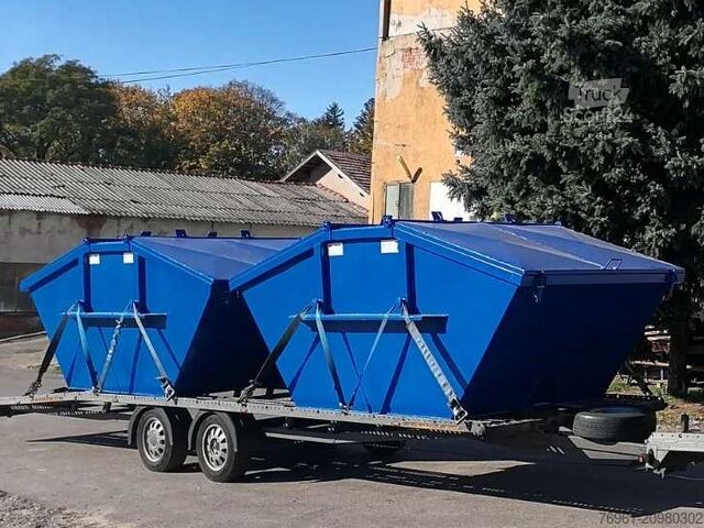 скип контейнер 7SD  Absetzcontainer 7m3 mit Deckel