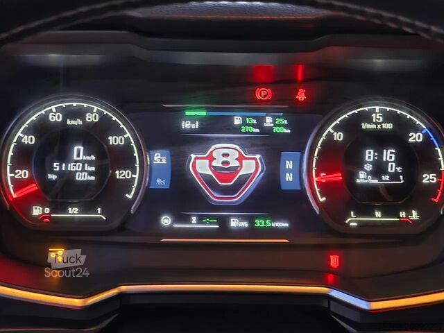 Standaard-SZM Scania 770S V8 NGS Highline 6x2 - Retarder - Night cli...