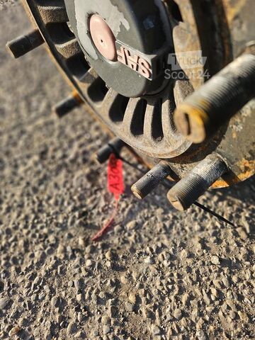 Essieu Saf B19-19k | trailer axle | disc. 3 pieces.