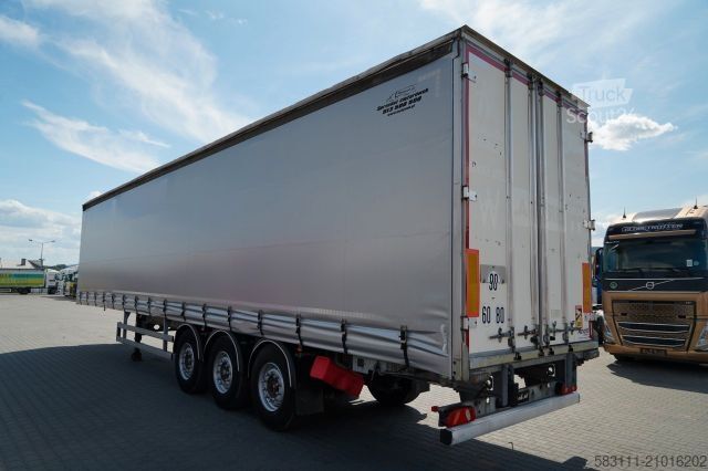 Open oplegger met zeil TRAILOR FIRANKA / STANDARD / MOCNA POD?OGA SZYNA-DESKA