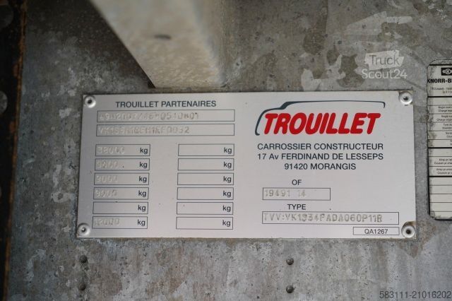 Open oplegger met zeil TRAILOR FIRANKA / STANDARD / MOCNA POD?OGA SZYNA-DESKA