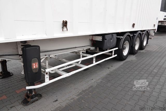 Tipper semitrailer BENALU WYWROTKA ALUMINIOWA / 80 m3 
