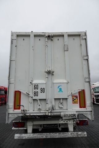 Tipper semitrailer BENALU WYWROTKA ALUMINIOWA / 80 m3 