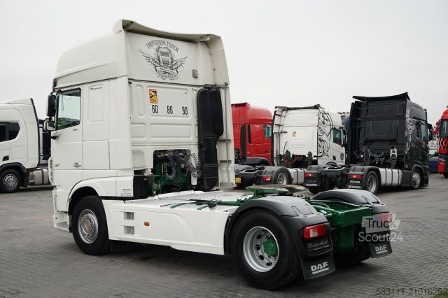 Standard nyergesvontató DAF XF 480 / SUPER SPACE CAB / I-PARK COOL /