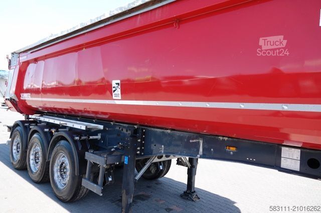 Полуприцеп-самосвал SCHMITZ CARGOBULL WYWROTKA / 26 m3 / STALOWA  / HYDROKLAPA / O? PO