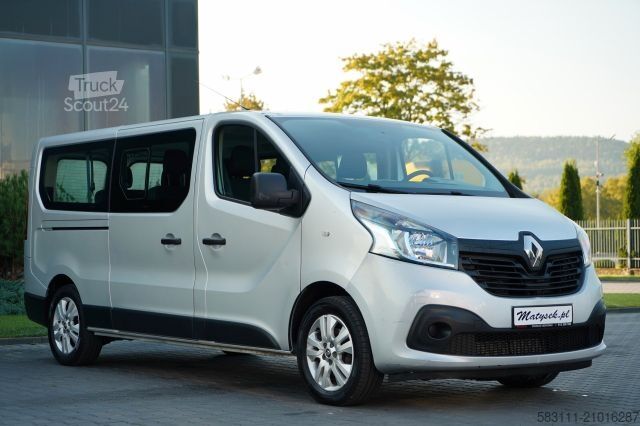 Minibus RENAULT TRAFIC 125 DCI  / BUS / 9 MIEJSC / 2017 ROK / PO