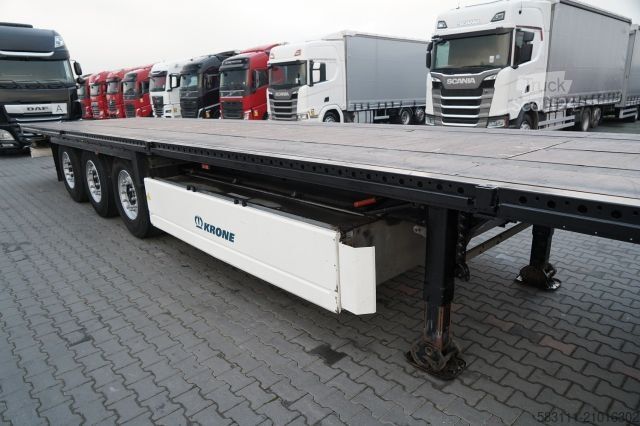 Auflieger mit Arbeitsbühne KRONE NACZEPA  PLATFORMA / O? PODNOSZONA / KOSZ NA PAL