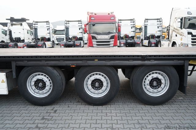 Auflieger mit Arbeitsbühne KRONE NACZEPA  PLATFORMA / O? PODNOSZONA / KOSZ NA PAL