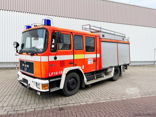 Camion de pompiers MAN 14.224 F 4x2 BB Doka, LF 16/18 14.224 F 4x2 BB Doka, LF 16/18