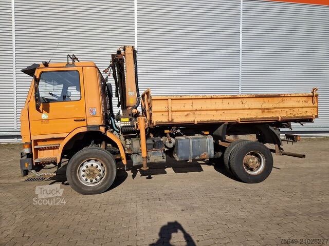 Grue à tour Scania 93H 250 4x4 93H 250 4x4, Winterdienstausstattung, Kran Palfinger PK8000