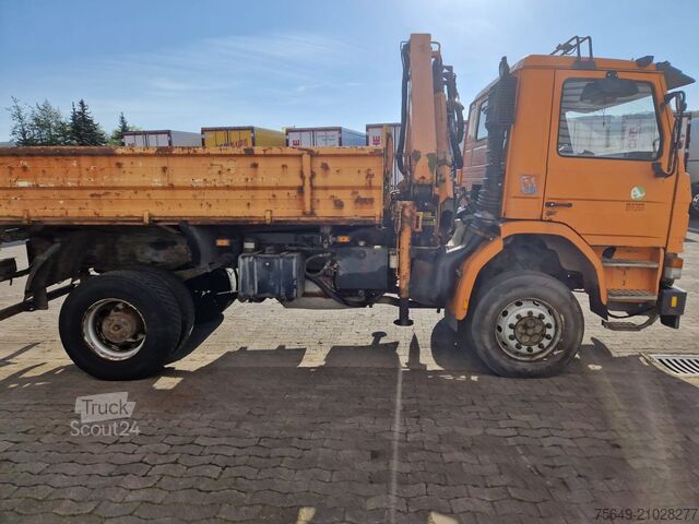 Grue à tour Scania 93H 250 4x4 93H 250 4x4, Winterdienstausstattung, Kran Palfinger PK8000