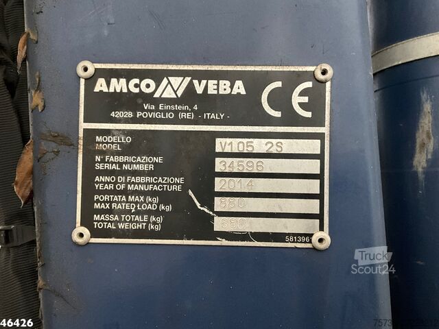 Camião-grua Iveco Eurocargo ML100E19 Euro 6 Amco Veba 5 Tonmeter ...