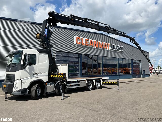Автокран Volvo FH 500 Euro 6 8x2 HMF 95 Tonmeter laadkraan + F...