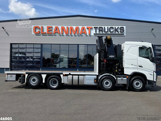Автокран Volvo FH 500 Euro 6 8x2 HMF 95 Tonmeter laadkraan + F...