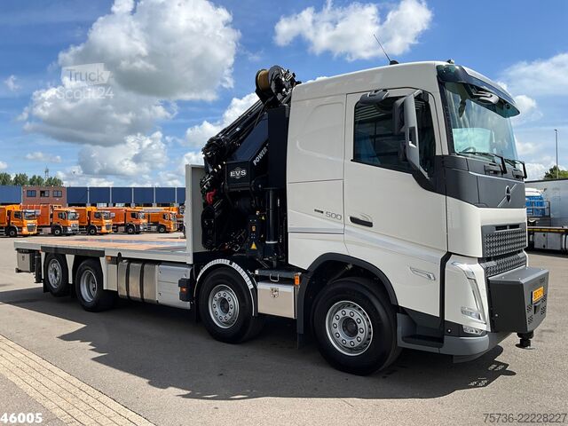 Автокран Volvo FH 500 Euro 6 8x2 HMF 95 Tonmeter laadkraan + F...