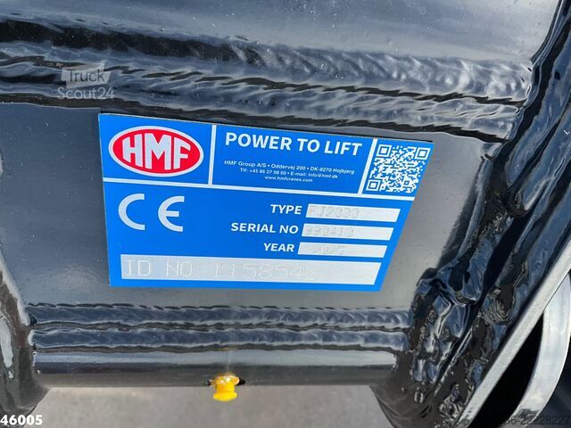 Kranbil Volvo FH 500 Euro 6 8x2 HMF 95 Tonmeter laadkraan + F...