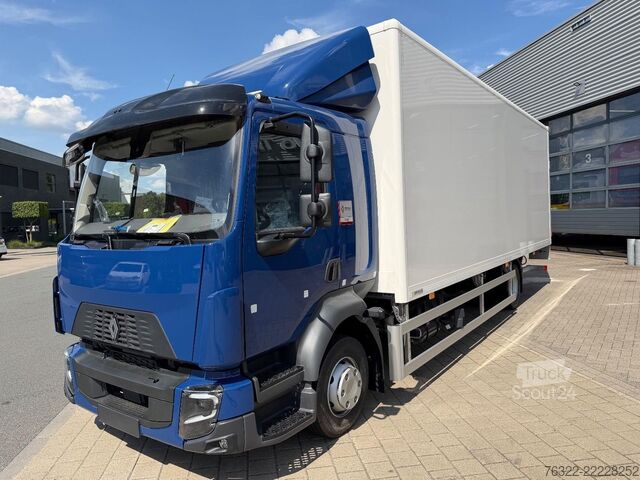 Mala Renault D 12 LOW P4X2  210E6 / PLYWOOD GESLOTEN LAADBAK...