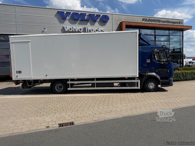 Mala Renault D 12 LOW P4X2  210E6 / PLYWOOD GESLOTEN LAADBAK...