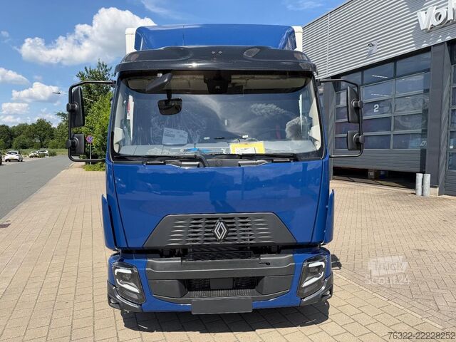 Mala Renault D 12 LOW P4X2  210E6 / PLYWOOD GESLOTEN LAADBAK...
