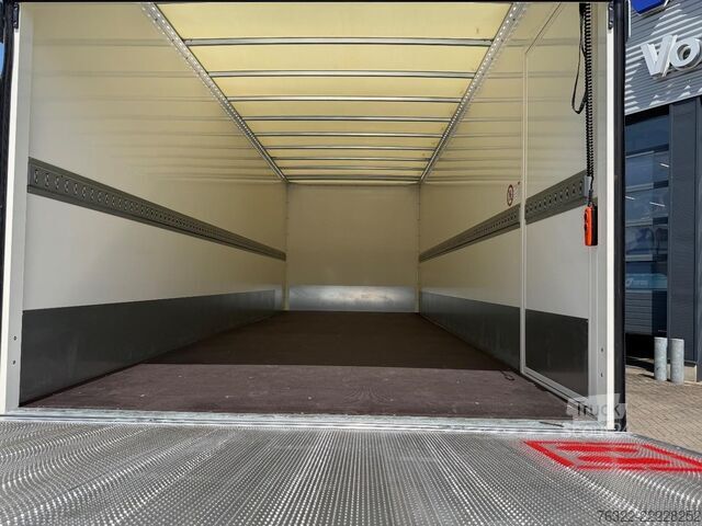 Koffer Renault D 12 LOW P4X2  210E6 / PLYWOOD GESLOTEN LAADBAK...