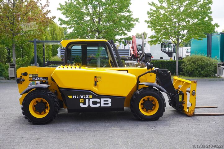 Telescopische laders JCB 525-60T5 / 2022 / 860 MTH! / joystick