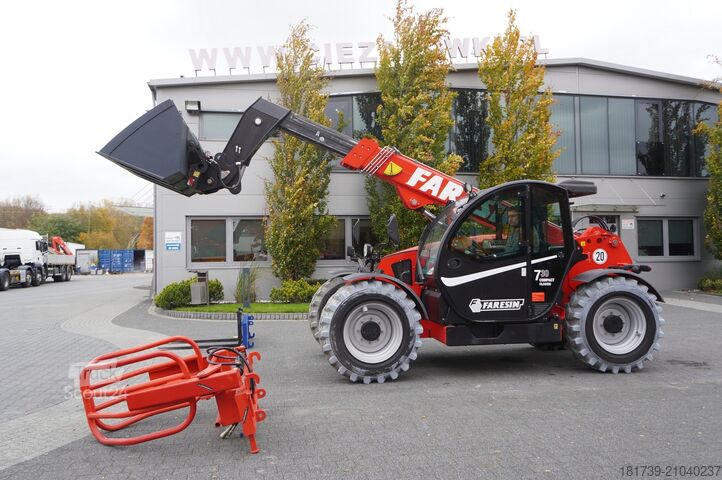 Manipulateur télescopique Faresin 730C Classic 55 / 550 MTH !!! / 7 m reac