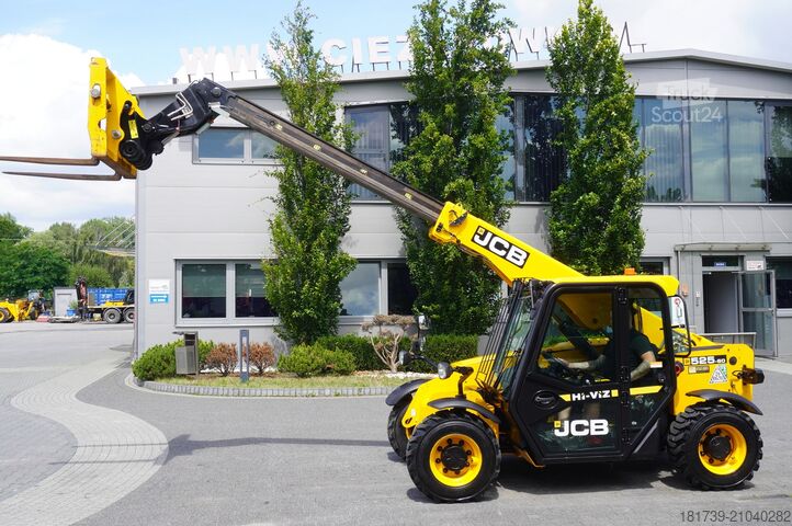 Telescopische laders JCB 525-60T5 / 2022 / 860 MTH! / joystick