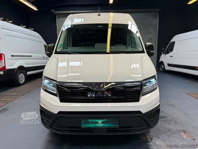 Fourgon surélevé MAN TGE 3.140 Kasten MAXI L3H2 LED AC RCAM TEMPO AHK