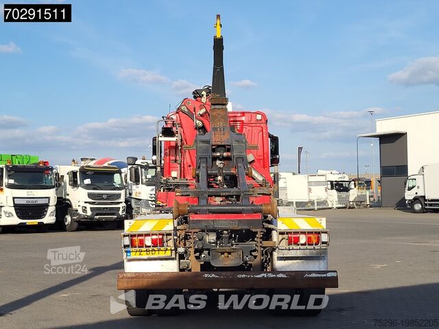 Hook arm system Mercedes Arocs 4145 8X4 NL-Truck HMF 2243 Z Crane Hyva 2...