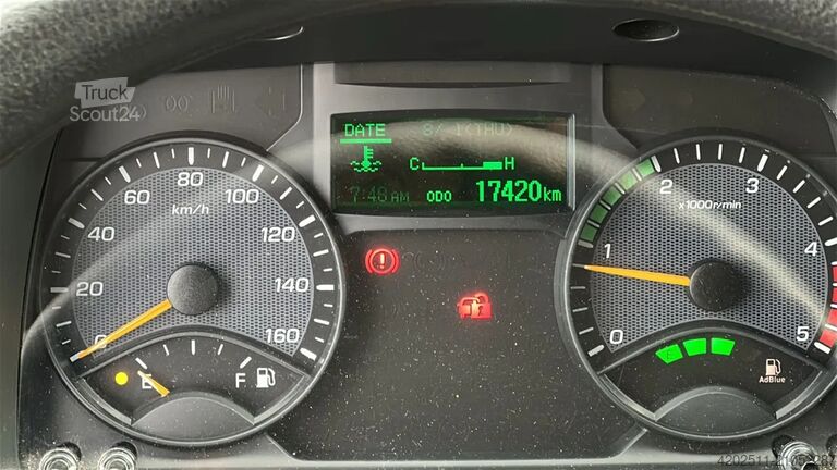 Valise FUSO Canter BAKWAGEN 3C15 MET 750KG LAADKLEP