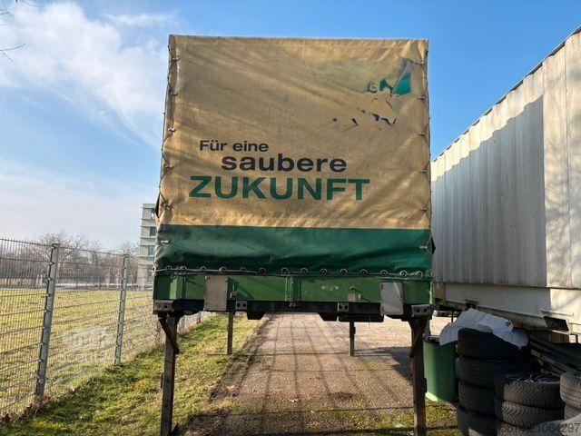 Reboque de carroçaria intercambiável KÖGEL EN 74, Wechselpritsche+Plane+Bordwand*6 Stück*