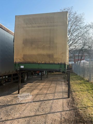 Reboque de carroçaria intercambiável KÖGEL EN 74, Wechselpritsche+Plane+Bordwand*6 Stück*