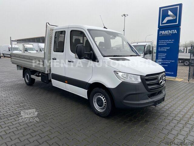 Pritschenwagen MERCEDES-BENZ Sprinter 317/43 Doka Lang/Aut/AluPritsche/AHK7Si