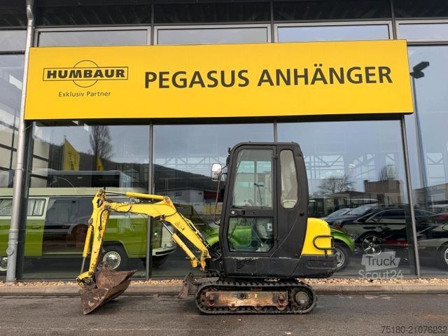 Mini-pelle YANMAR B15-3 Minibagger Bagger Kettenbagger 1,6t.
