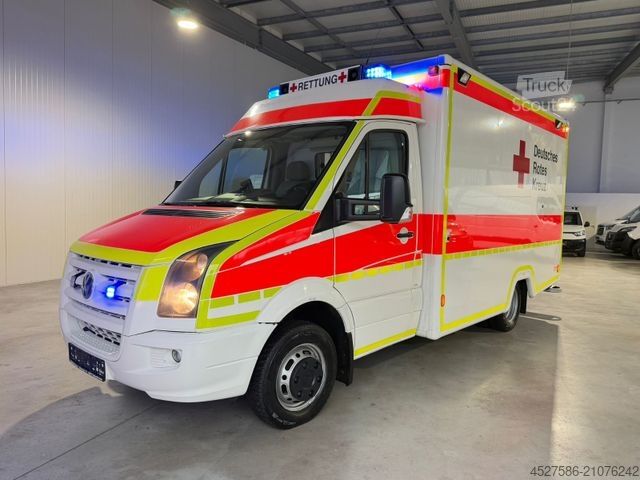 Feuerwehrfahrzeug VOLKSWAGEN Crafter *RTW/KTW KOFFER*STRYKER-LIEGE*AUTOMATIK