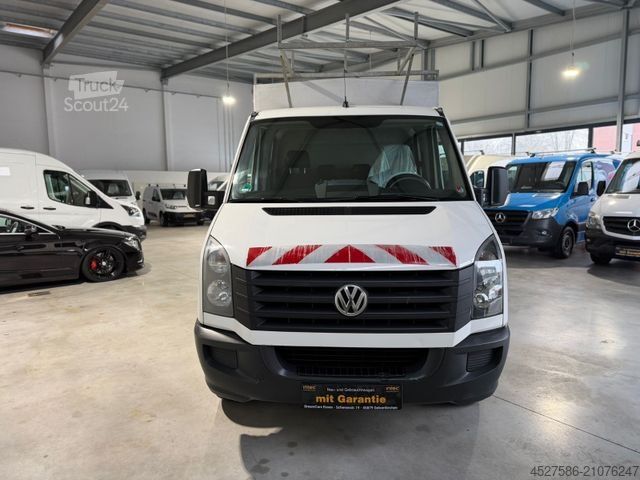 Furgonetka pick-up VOLKSWAGEN Crafter 50 *PRITSCHE&PLANE DOKA 6-SITZER*AHK*TÜV