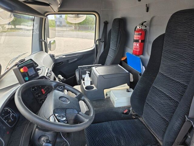 Çöp kamyonu MERCEDES-BENZ 1524/ 1624 2 KAMMERN, 12 cbm