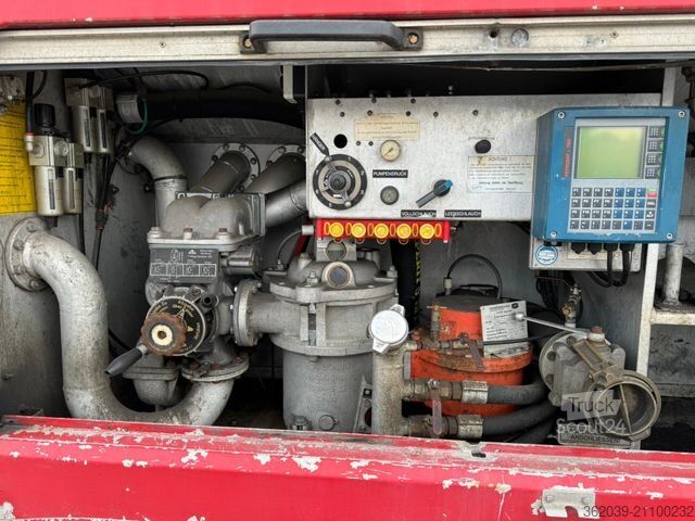 Camião cisterna SCANIA R420 ADR 14000L BENZIN D HEIZ TANKWAGEN RETARDER