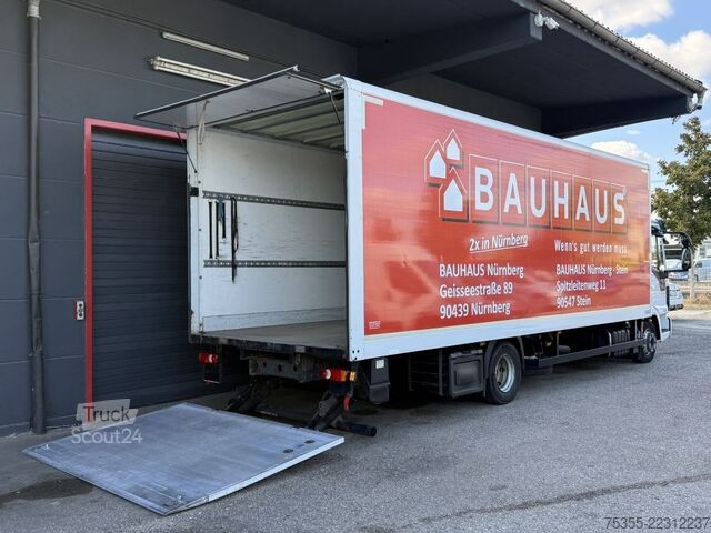 Furgone chiuso IVECO EuroCargo ML75E21 Motorbremse Tempomat 7,25m+LBW
