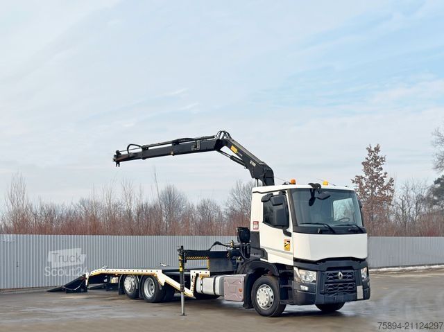 Ρυμουλκό όχημα RENAULT T 380 * HIAB 111 B - 2 HIDUO + FUNK / 6x2!